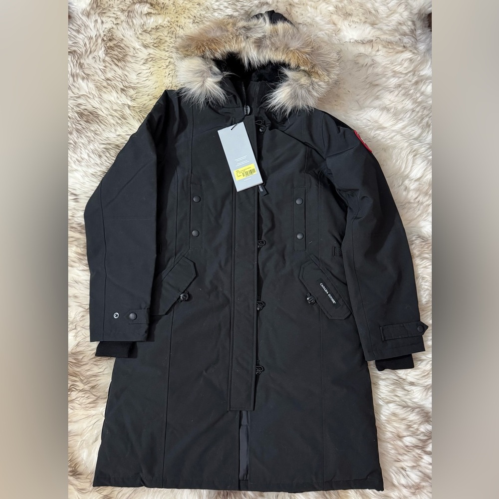 CANADA GOOSE Women Kensihgton Down Parka 2506L in Black Size S
